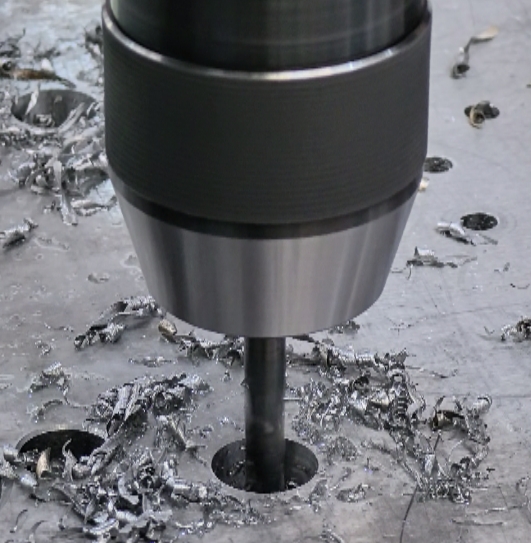Mold drilling blector