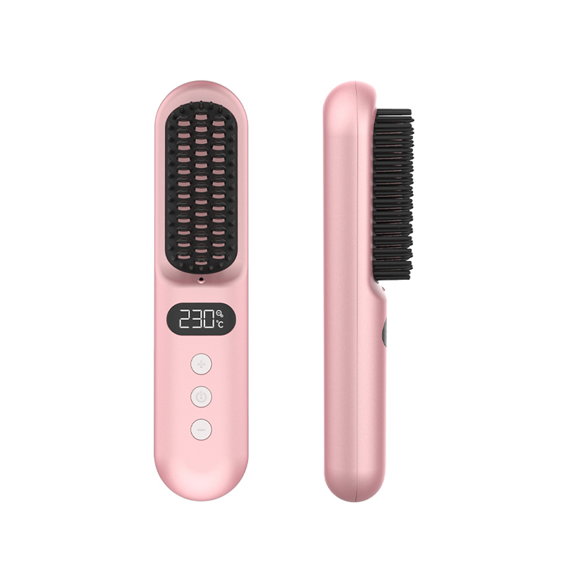 Hair-straightener-brush